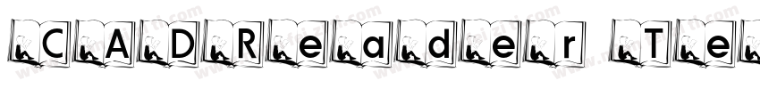 CADReader TextStyle字体转换